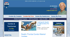 Desktop Screenshot of jimmcdaniel.sellingdestinfl.com